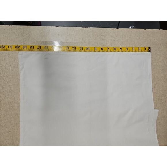 Vintage Pair of Cotton Pillowcases Crocheted Edges Handmade Cottagecore - Picture 12 of 12